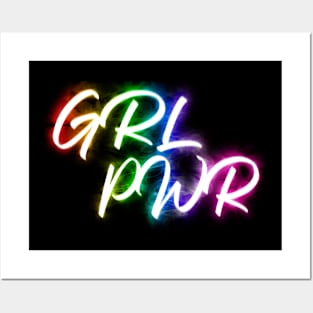 GRL PWR Posters and Art